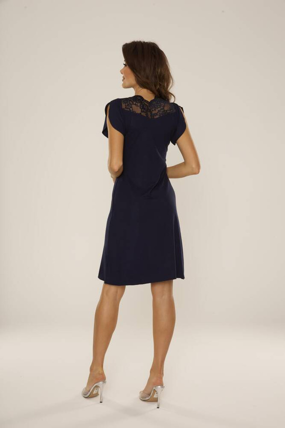 Koszulka nocna 754 Lilian Forex - granatowy