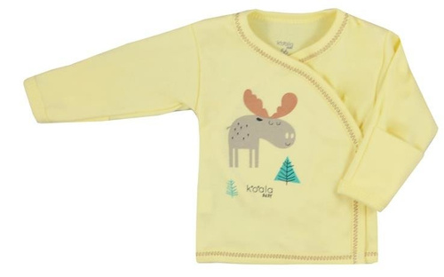  Koszulka niemowlęca "HAPPY BABY" Koala niebieska