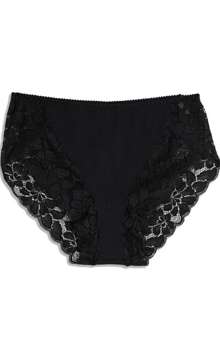 Figi Damskie ADC89 Cotonella - czarne