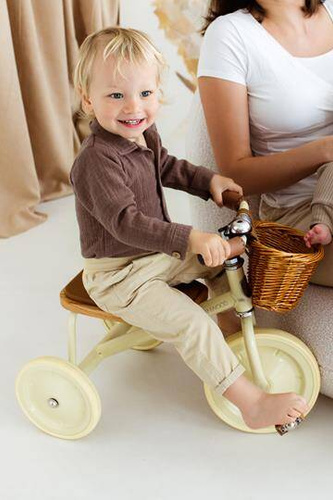 Koszulobody długi rękaw muślinowe "Bamboo Muslin Choco" Makoma 