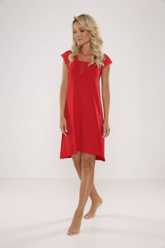 340 Fanny Koszulka nocna Forex - czerwony