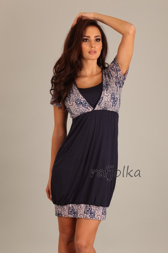 1676 Koszula Nocna ciążowa i do karmienia Lupoline