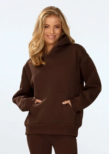 Bluza dresowa Oseye Dkaren - czekoladowy