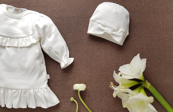 Sukienka 254E Jasmina Marija - ecru