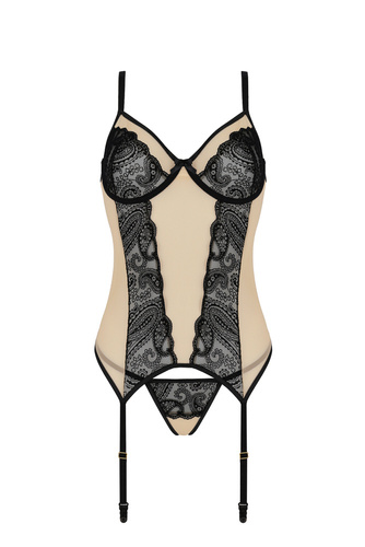 Gorset damski Daisy Corset Casmir beżowy