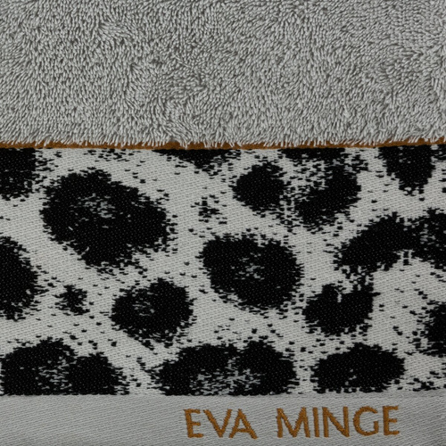 Ręcznik Eva Minge Eva 22 pantera Eurofirany srebrny