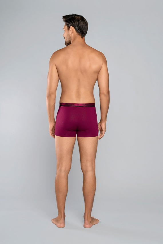 Bokserki męskie Umberto Italian Fashion - wino
