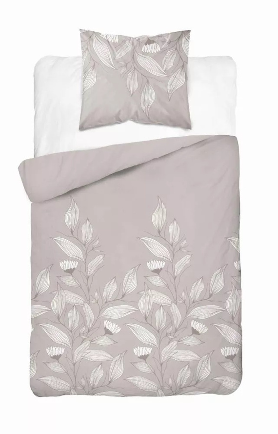 Pościel bawełniana 4957A liście Detexpol