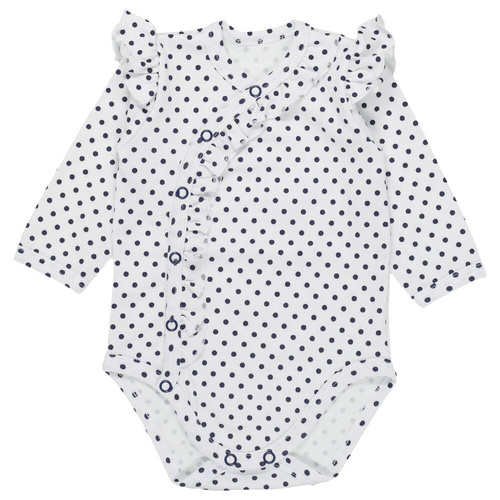 Body kopertowe z falbanką Groszki Martex