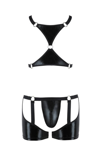 Komplet Set Aron Passion czarny