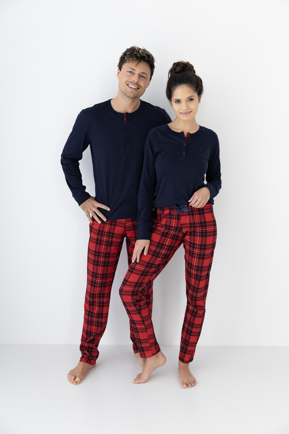 Piżama męska Xavier Sensis - granatowy