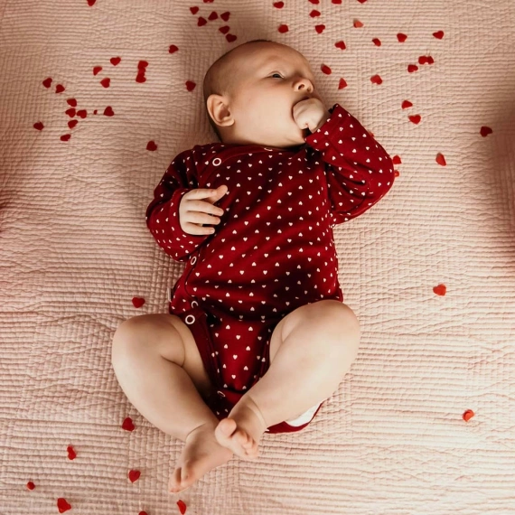 Body kopertowe Love Eevi - bordo