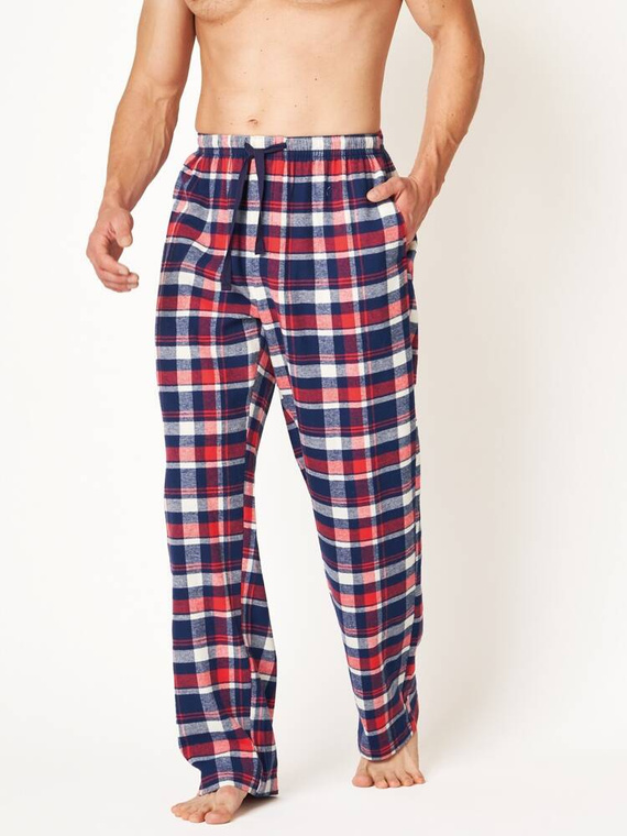 Spodnie piżamowe MHT 613 Key granatowy