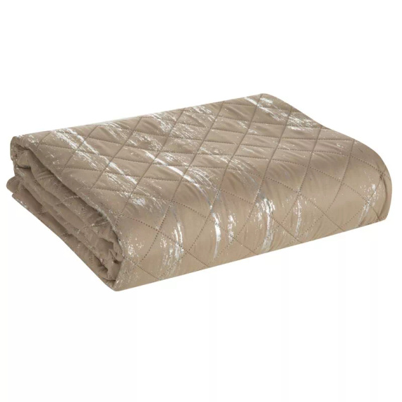 Narzuta dekoracyjna Blink 1 Design91 beżowy/srebrny