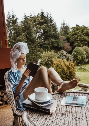 Podomka 90 Szlafrok Damski Dkaren - baby blue