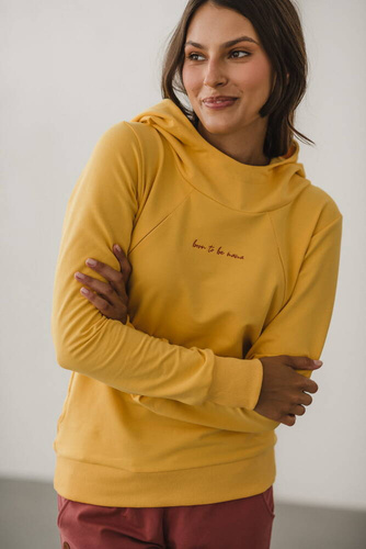 Bluza do karmienia Milk Please Milk&Love z kapturem banana