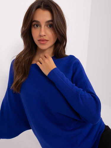 Sweter damski PM-SW-PM-3588.00X Paris - kobaltowy