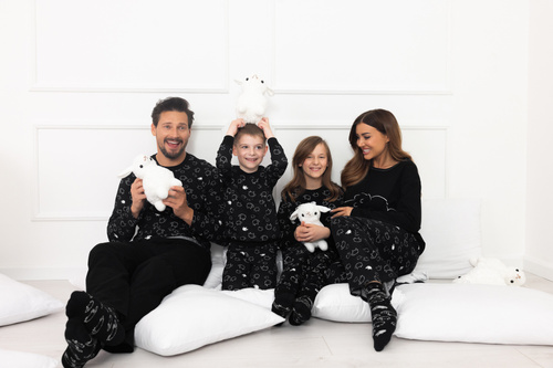 Italian Fashion Męska piżama Wito – bawełna MEGA SOFT, koszulka + szorty