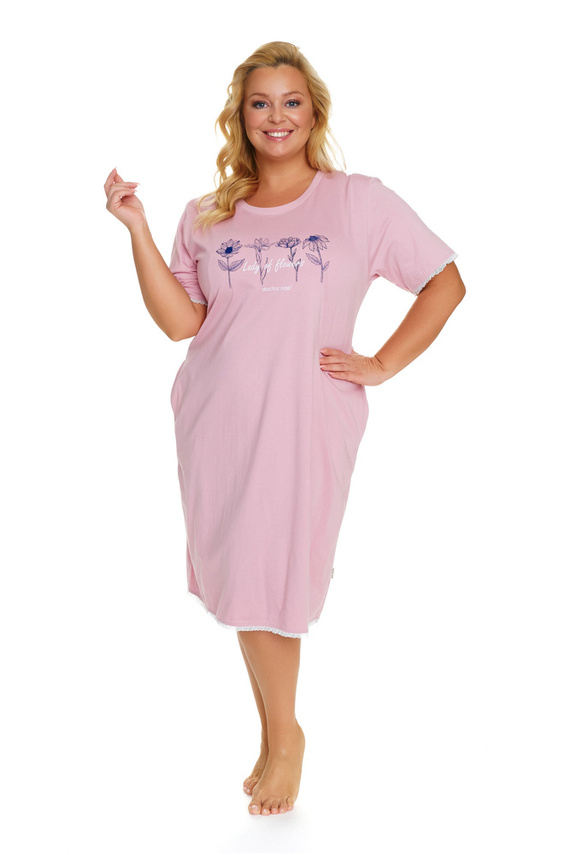 TB.5366 Koszula Nocna Plus Size Doctor Nap - papaya