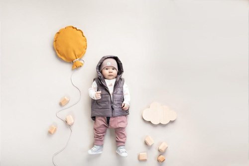 Pumpy dla chłopca "Dreamer" Pinokio - ciemny beż 