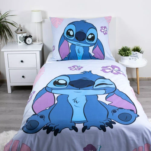Pościel bawełniana  Lilo and Stitch Cute JF 02 | Disney | Dziecięca pościel z Stitch’em