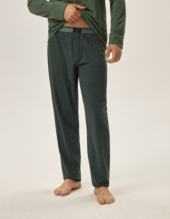 Piżama Męska 41917 Hale Henderson -zielony