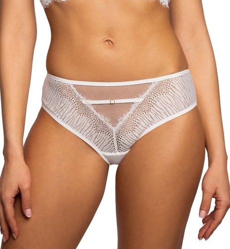 S-3735/4 Liza Stringi damskie Mat -mleko