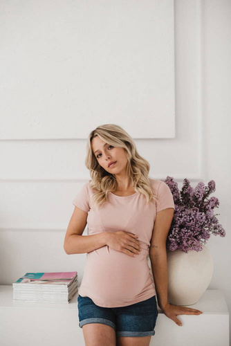 Bluzka do karmienia Milk Shirt Milk&Love mellow rose