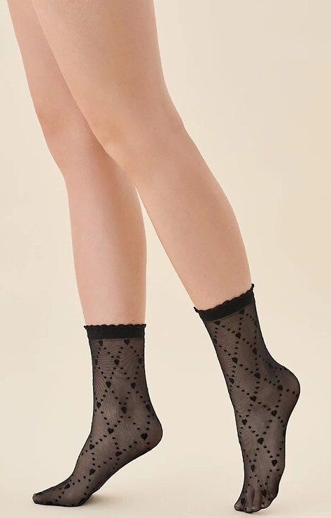610 Suni Skarpetki Damskie 20 den Gabriella - czarny