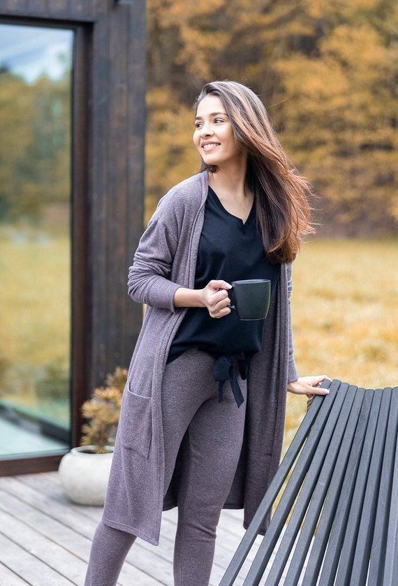 Sensis Piżama damska Sophie Brown - czarny