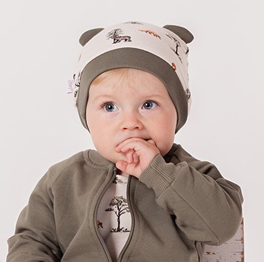 Czapeczka Nicol Yogi Bear 218054 – bawełniana, niemowlęca