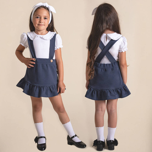 Bluzka z krótkim rękawem 163576 Nicol - biały