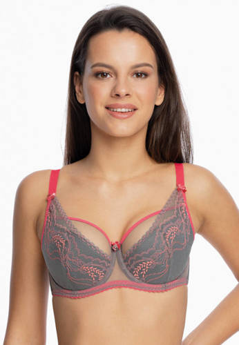 Biustonosz Półusztywniany BS 1111 Violette  Gaia fioletowy