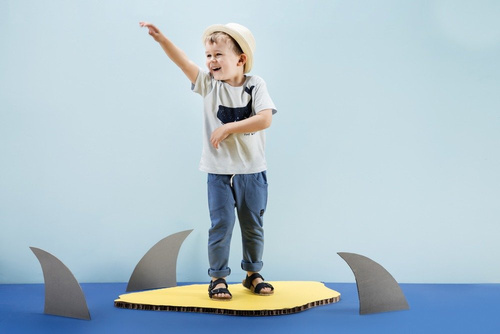 Spodnie niemowlęce "OCEAN'S DREAM" Pinokio jeansowe 