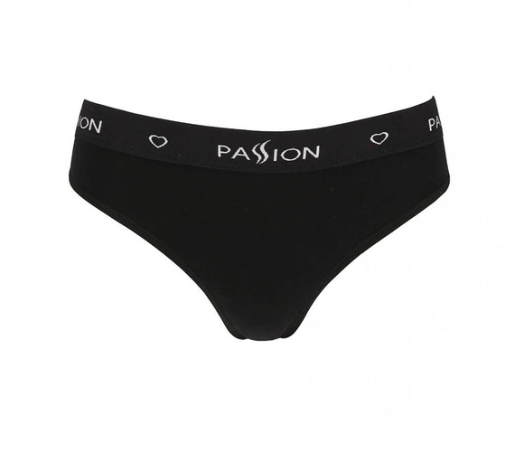Stringi damskie PS008 Passion czarny