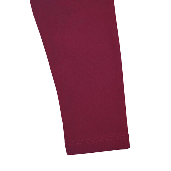 Legginsy dresowe 169520 Nicol - burgundowy