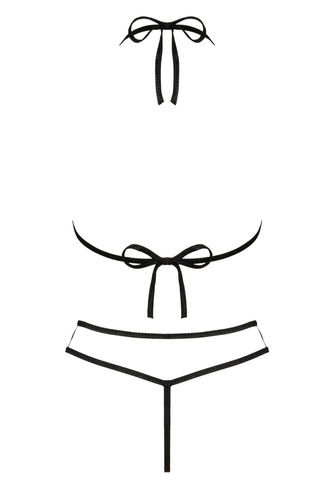 Komplet damski Jimena Black LivCo Corsetti Fashion