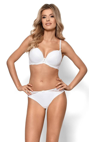 Biustonosz push-up Bianca Nipplex-biały