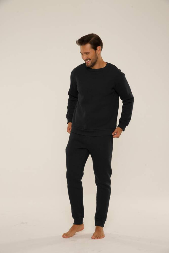 Bluza męska dresowa 813 Indigo Forex - czarny