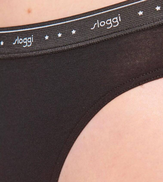 Figi Damskie 24/7 100 Tai Sloggi- black