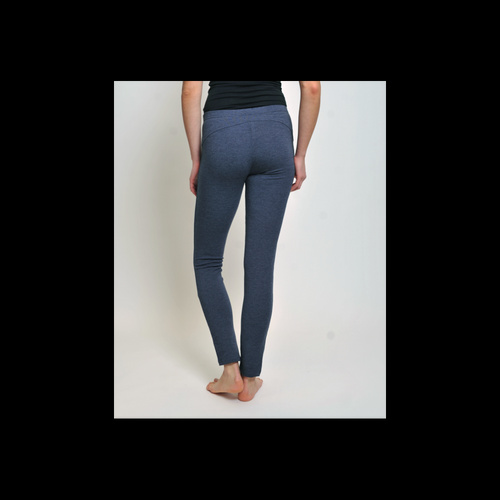 Spodnie Legginsy sportowe Venus Sesto Senso grafitowy melanż