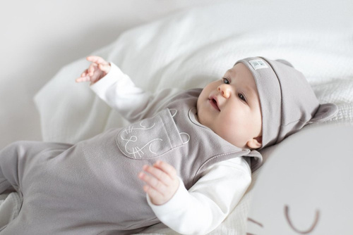 Czapka niemowlęca "Slow Life" Pinokio - beż