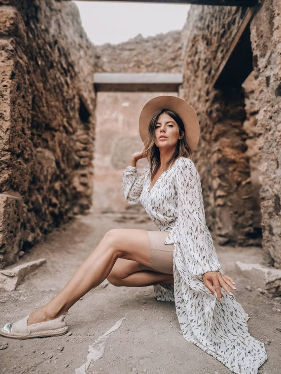 Opaska na uda 510 Satine Size Plus Gabriella beige/beżowy