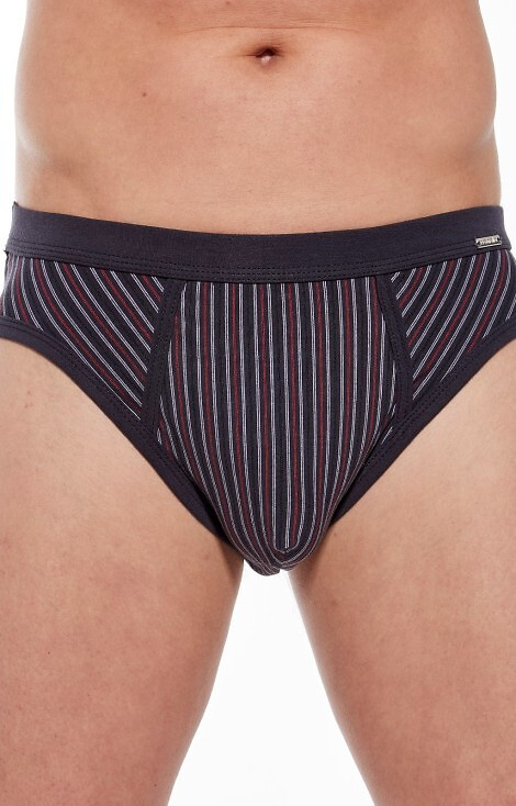 Slipy męskie 232/135 Trim Various Cornette grafitowy