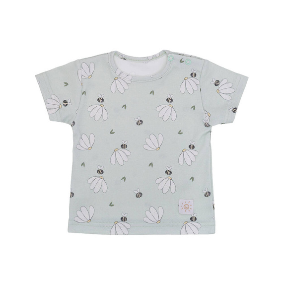 Koszulka letnia T-shirt Stokrotki i pszczółka Martex 