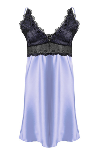 Halka satynowa Fabien DKaren - błękit