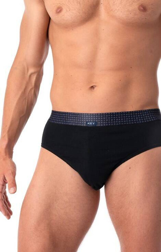 Slipy męskie MPP 237 2-pak Key - czarny-granatowy