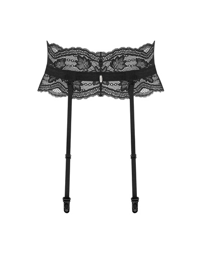 Pas do pończoch Nutris Obsessive - czarny