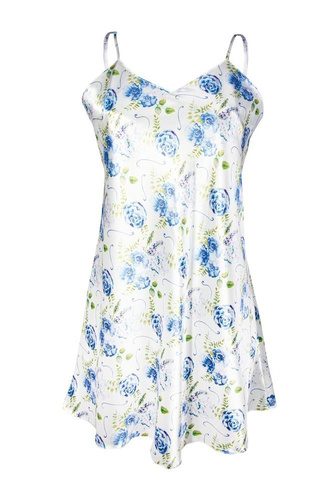 Halka satynowa Flowers  DKaren - DK-HK 3 biały