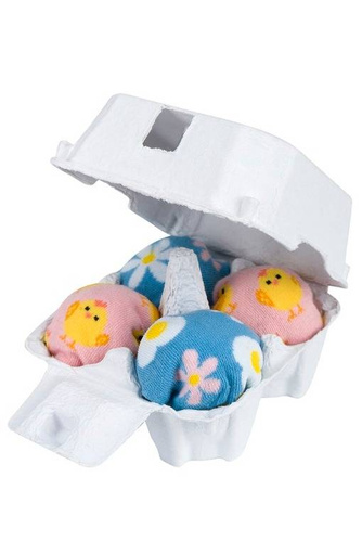 Jajka, Kura Stopki damskie wielkanocne w wytłoczkach Soxo 